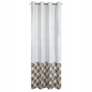 Zasłona Gina 140x250 Srebrny Design 91