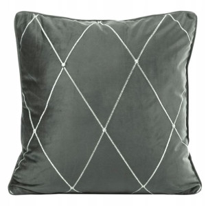 Poszewka 45x45 Jasnoszary Pierre Cardin