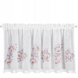 Firana Suzy 60x150 Różowy Eurofirany