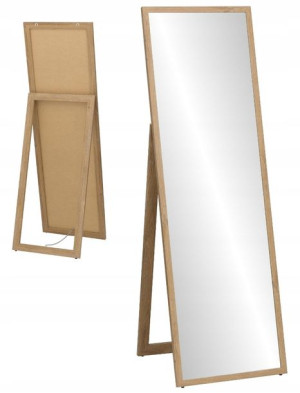 Lustro Stojące Wąska Rama 170x50 Dąb Grand