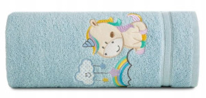 Ręcznik Baby34 75x75 Niebieski Eurofirany