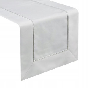 Obrus Madele 40x200 Biały Eurofirany