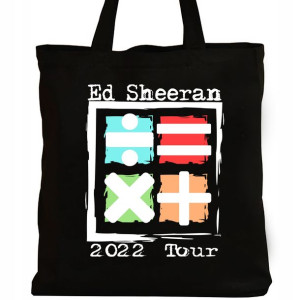 Torba Czarna Ed Sheeran 2022 Tour Koncert Y3
