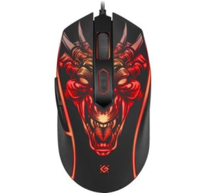 Mysz przewodowa Defender MONSTRO GM-510L 3200dpi 6P Gaming + GRA