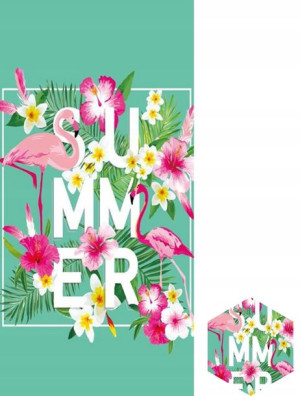 Ręcznik Plażowy Duży Kąpielowy Summer Ręczniki Xl