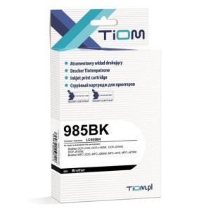 Tusz Tiom do Brother 985BK | LC985BK | 300 str. | black