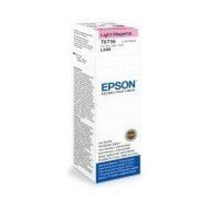 Butelka z tuszem EpsonT6736 do L800 | 70ml | light magenta