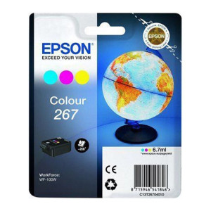 Tusz Epson T267 CMY do WorkForce WF-100W