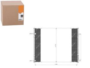 Skraplacz Klimatyzacji Lexus Rx 04-08 Nrf
