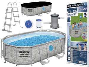 basen stelażowy RATTAN Bestway 427/250/100 cm 14FT