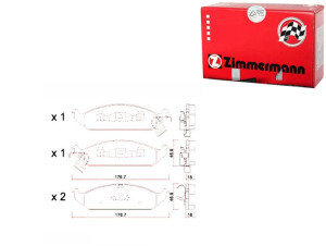 Klocki Hamulcowe Chrysler Stratus 95-01 Zimmermann