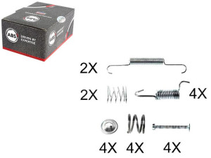 Sprężynki Do Szczęk Ham. Subaru Forester 08-12 A.b