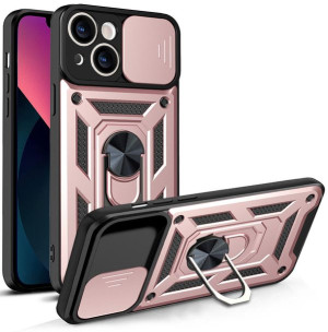 Hybrid Armor Camshield Etui Iphone 13 Pancerny Pokrowiec Z Osłoną