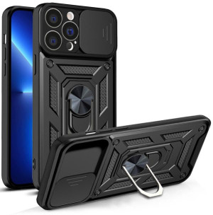 Hybrid Armor Camshield Etui Iphone 13 Pro Pancerny Pokrowiec Z Osłoną