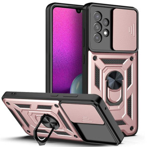 Etui Samsung Galaxy A23 5g Pancerny Pokrowiec Z Osłoną Na Aparat Różowe