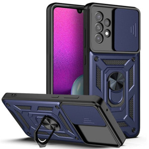Etui Samsung Galaxy A33 5g Pancerny Pokrowiec Z Osłoną Na Aparat Niebieskie