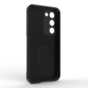 Etui Do Samsung Galaxy S23 Elastyczny Pancerny Pokrowiec Niebieskie