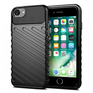 Etui Pokrowiec Iphone Se 2022 / Se 2020 / Iphone 8 / Iphone 7 Czarny