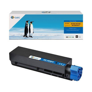 G&G kompatybilny toner z 44917602, black, 12000s, NT-FO491C,