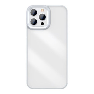Baseus Crystal Phone Case Pancerne Etui Iphone 13 Pro Max Z Żelową Ramką