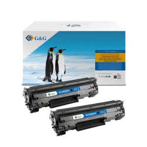 G&G kompatybilny toner z CB435A, CB436A, CE285A, CE278A, CRG128, 728, 725