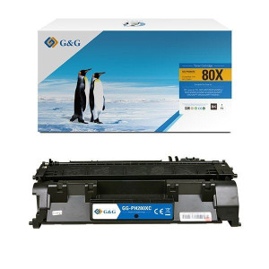 G&G kompatybilny toner z CF280X, black, 6900s, NT-PH280XC, HP 80X,