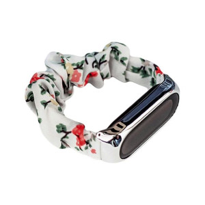 Materiałowa Opaska Do Xiaomi Mi Band 6 / 5 / 4 / 3 Pasek Bransoletka Gumka