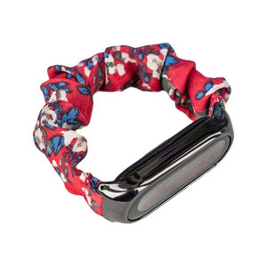 Materiałowa Opaska Do Xiaomi Mi Band 6 / 5 / 4 / 3 Pasek Bransoletka Gumka