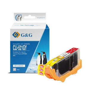 G&G kompatybilny ink / tusz z CLI521GY, grey, 8.4ml, NP-C-0521GY,
