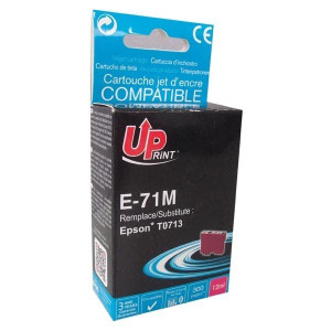 UPrint kompatybilny ink / tusz z C13T07134011, magenta, 11ml, E-71M,