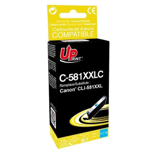 UPrint kompatybilny ink / tusz z CLI-581C XXL, cyan, 11,7ml, C-581XXLC,