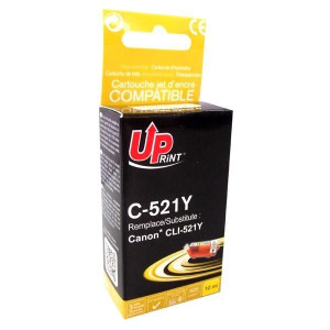 UPrint kompatybilny ink / tusz z CLI521Y, yellow, 510s, 10ml, C-521Y,