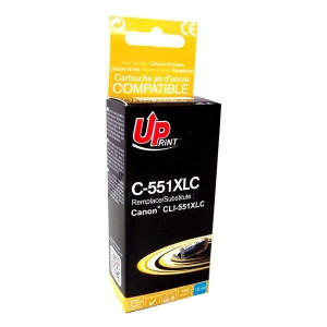 UPrint kompatybilny ink / tusz z CLI551C XL, cyan, 695s, 11ml, C-551XLC,