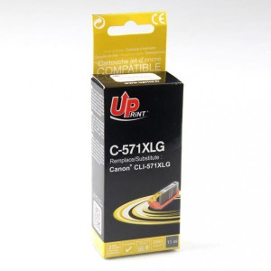 UPrint kompatybilny ink / tusz z CLI571GY XL, grey, 300s, 11ml, C-571XLGY
