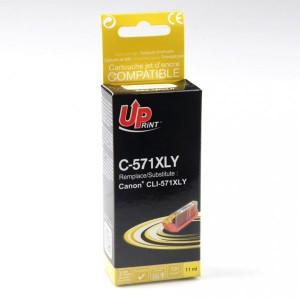 UPrint kompatybilny ink / tusz z CLI571Y XL, yellow, 800s, 11ml, C-571XLY