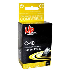 UPrint kompatybilny ink / tusz z PG40, black, 25ml, C-40B,