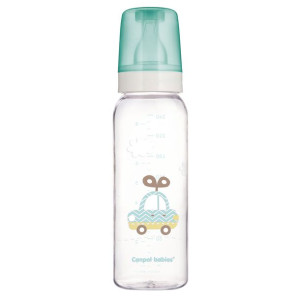 Butelka szklana wąska 240ml TOYS MIX
