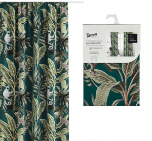 Designerskie Zasłony Gotowe Na Taśmie 140x250