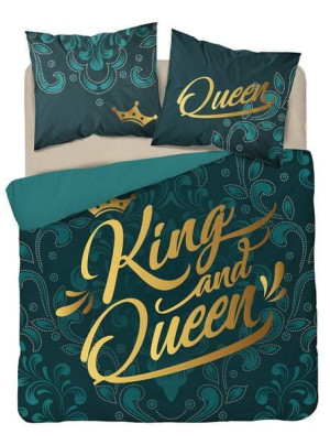 Pościel Bawełniana 160x200 King & Queen 3590a