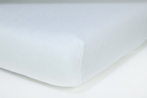 Prześcieradło Frotte Z Gumką 220x200 Biały Białe