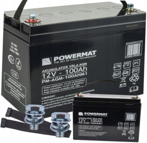 AKUMULATOR VRLA AGM 12V 100Ah Bateria do UPS C10