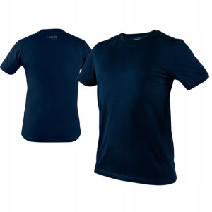 Neo 81-649 Koszulka T-shirt Granatowy Bawełna 3xl