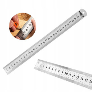 Neo 72-213 Przymiar Liniowy 30 Cm, Stal Nierdzewna