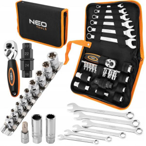 Neo Zestaw Narzędzi Do Motocykla Klucze 25el. Etui