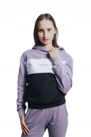 Bluza Sportowa Carrieon - fioletowa z kapturem r.S