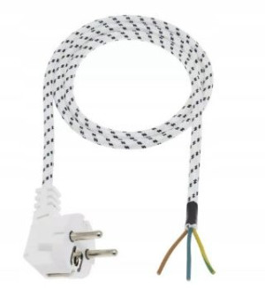 Kabel przewód zasilający do żelazka 1,8m 3x0,75mm2