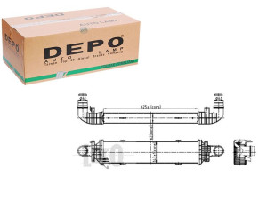 Chłodnica Intercooler Depo