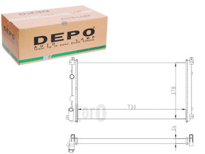 Chłodnica Movano Master Ii 2,5dci Depo