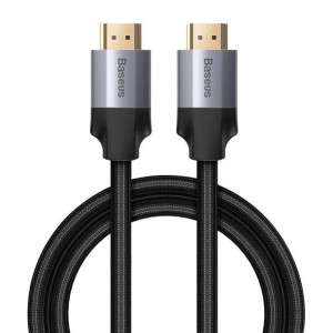 Kabel Hdmi Baseus Enjoyment Series, 4K, 0.75M (Czarno-Szary)