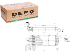 Intercooler Depo 14461eb360 077005n 105098 Dna4339
